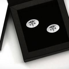 Custom Cufflinks for Doctor
