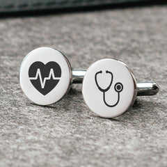 Customized Doctor Engraved Cufflinks