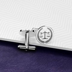 Lawyer gift - Lawyer Cufflinks Sterling Silver
