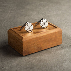 Four Leaf Name Cufflinks