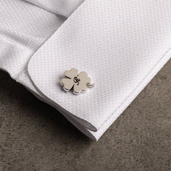 Four Leaf Name Cufflinks