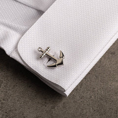 Anchor Cufflinks by Artsy Store