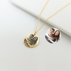 Photo Necklace by Artsy Store