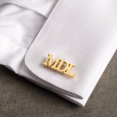 Personalized Name Initials Cufflinks