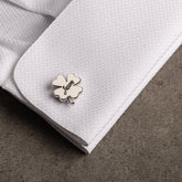 Four Leaf Name Cufflinks