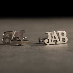 Personalized Name Initials Cufflinks