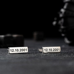 Personalized Date Cufflinks