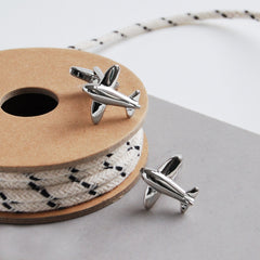 Aeroplane Cufflinks by Artsy Store