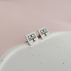 Personalized Name Cufflinks with Initial