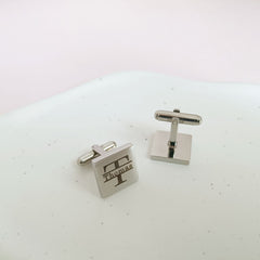 Personalized Name Cufflinks with Initial