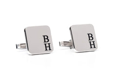 Exquisite Monogram Cufflinks- Initials Printed