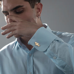 Shark Cufflinks by Artsy Store