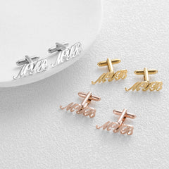 Personalized Initials Cufflinks
