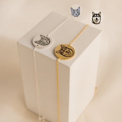 Custom Pet Portrait Bracelet by Artsy Store