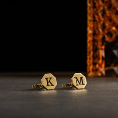 Personalized Name Initials Cufflinks