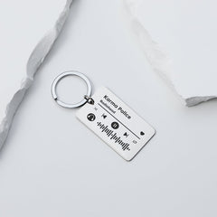 Custom Music Keychain I Spotify Keychain