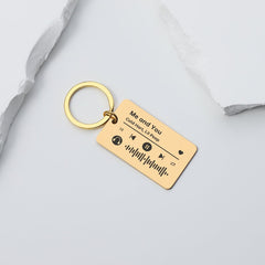 Custom Music Keychain I Spotify Keychain