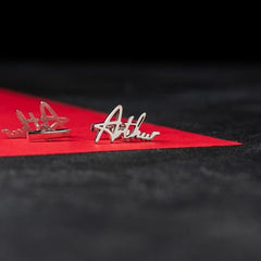 Personalized Name Cufflinks - Customized Cufflinks