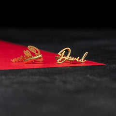 Personalized Name Cufflinks - Customized Cufflinks