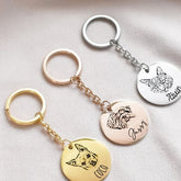 Pet Photo keyring