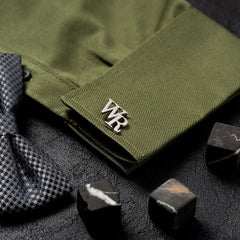 Groomsmen gift - Initials Cufflinks