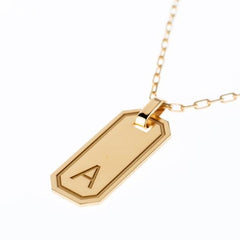 Men's Initial Necklaces by Artsy Store