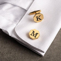 Personalized Name Initials Cufflinks