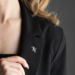 Custom Women's Letter Brooch