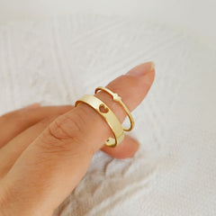 Personalized Engraved Couples Rings Set-925 Sterling Silver