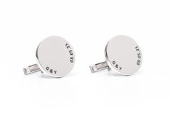 Custom Engraved Cufflinks