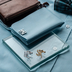 Groomsmen Initial Cufflinks