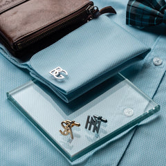 Groomsmen Initial Cufflinks