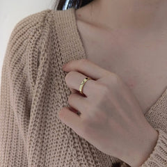 Custom Heart Initial & Engraving Inside Couple Rings-925 Sterling Silver