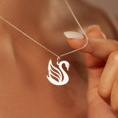 Swan Necklace