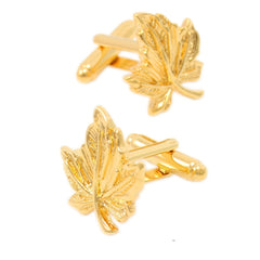 Personalized Maple Leaf cufflinks