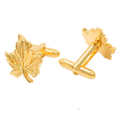 Personalized Maple Leaf cufflinks