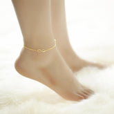 Infinity Custom Name Anklet