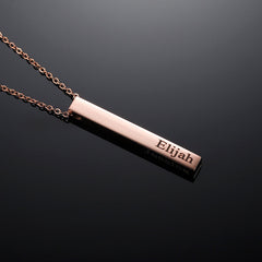 3D Bar Necklace