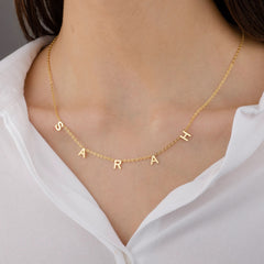 CUSTOM LETTER NECKLACE