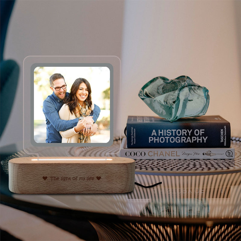 Memory-lit Personalized LED frame