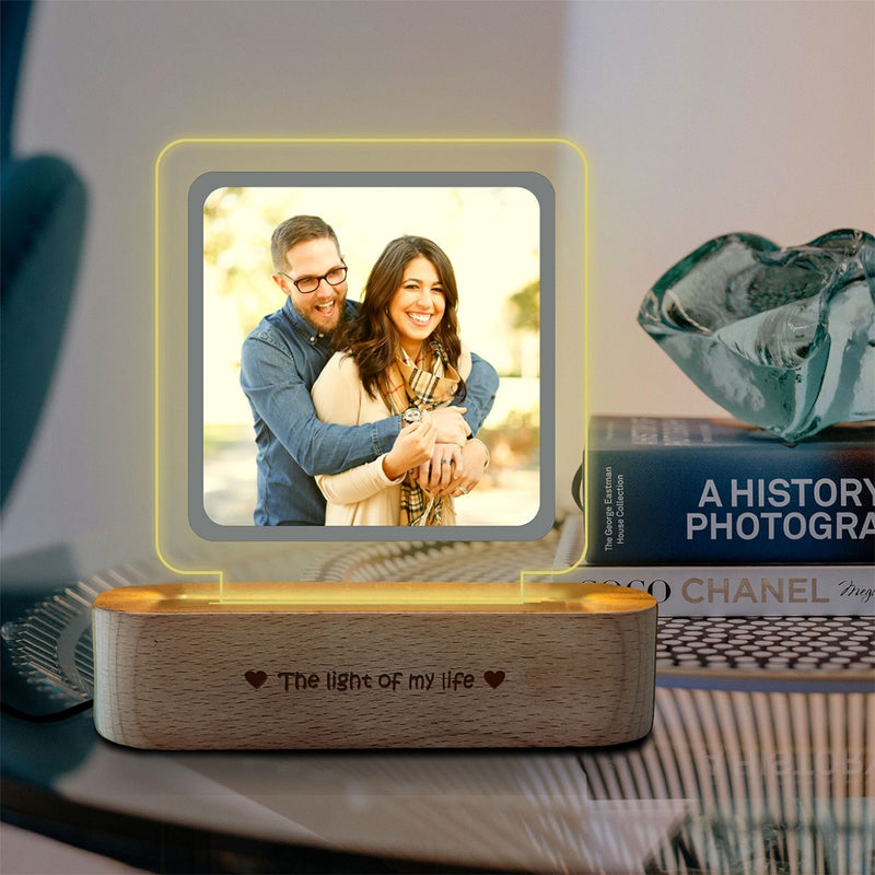 Memory-lit Personalized LED frame