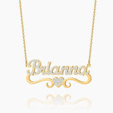 Heart Name Necklace