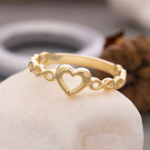 Heart and Infinity Ring