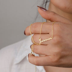 Signature Name Necklace