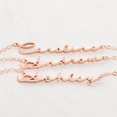 Minimal Name Necklace