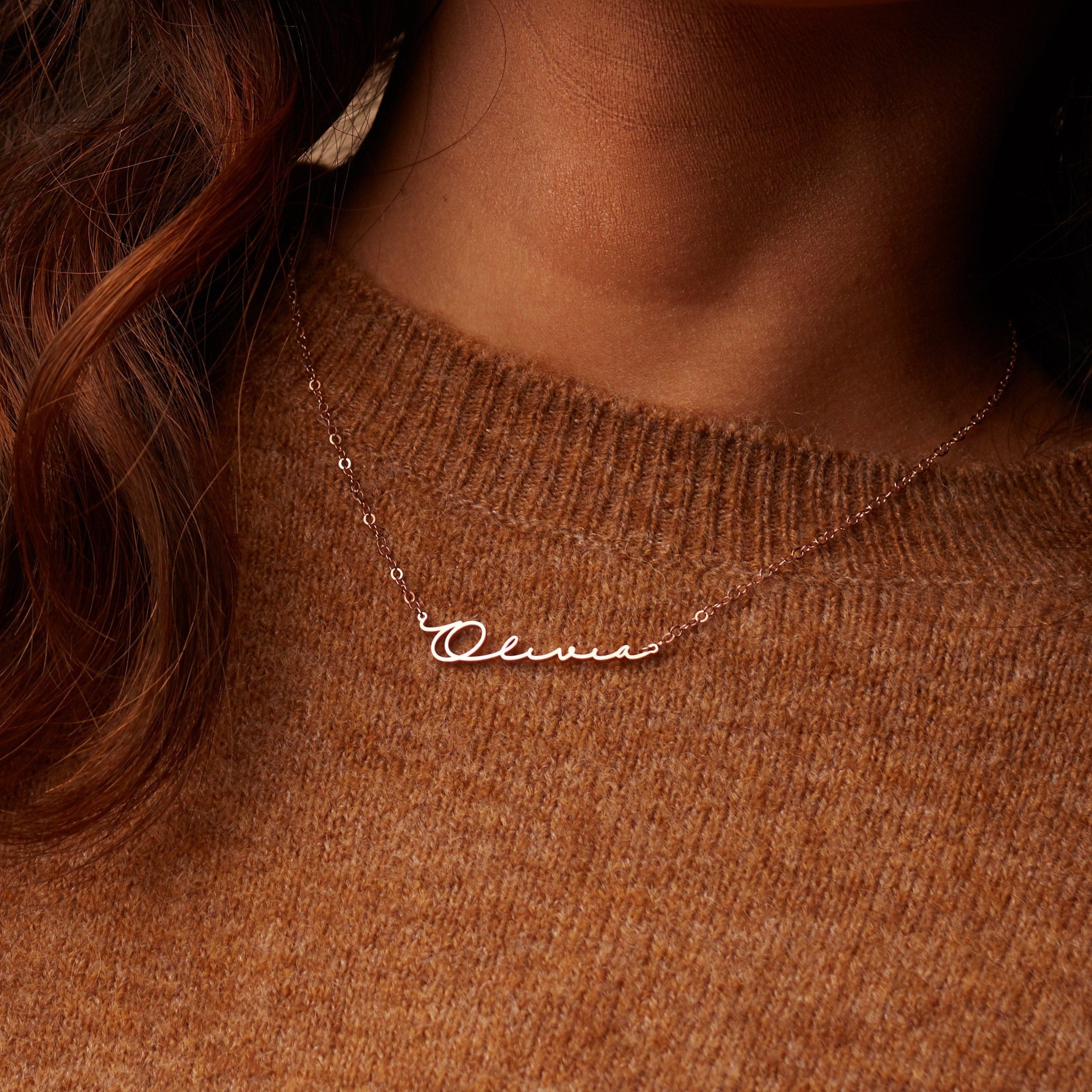 Minimal Name Necklace