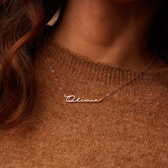 Minimal Name Necklace
