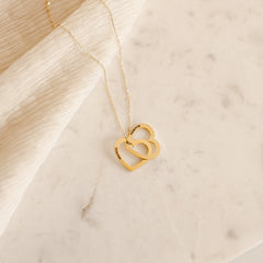 Interlocking Hearts Necklace