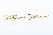 Load image into Gallery viewer, Personalized Name Cufflinks For Groomsmen Gifts