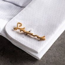 Load image into Gallery viewer, Personalized Name Cufflinks For Groomsmen Gifts